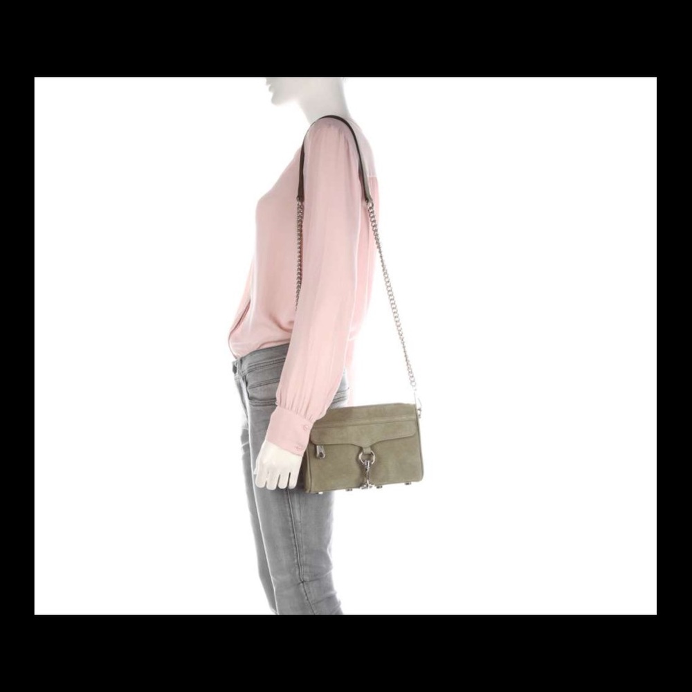 Rebecca Minkoff MAC Dark Green Crossbody
